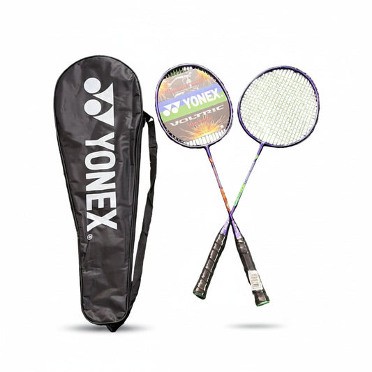 Badminton Racket Purple/Orange #4UG3