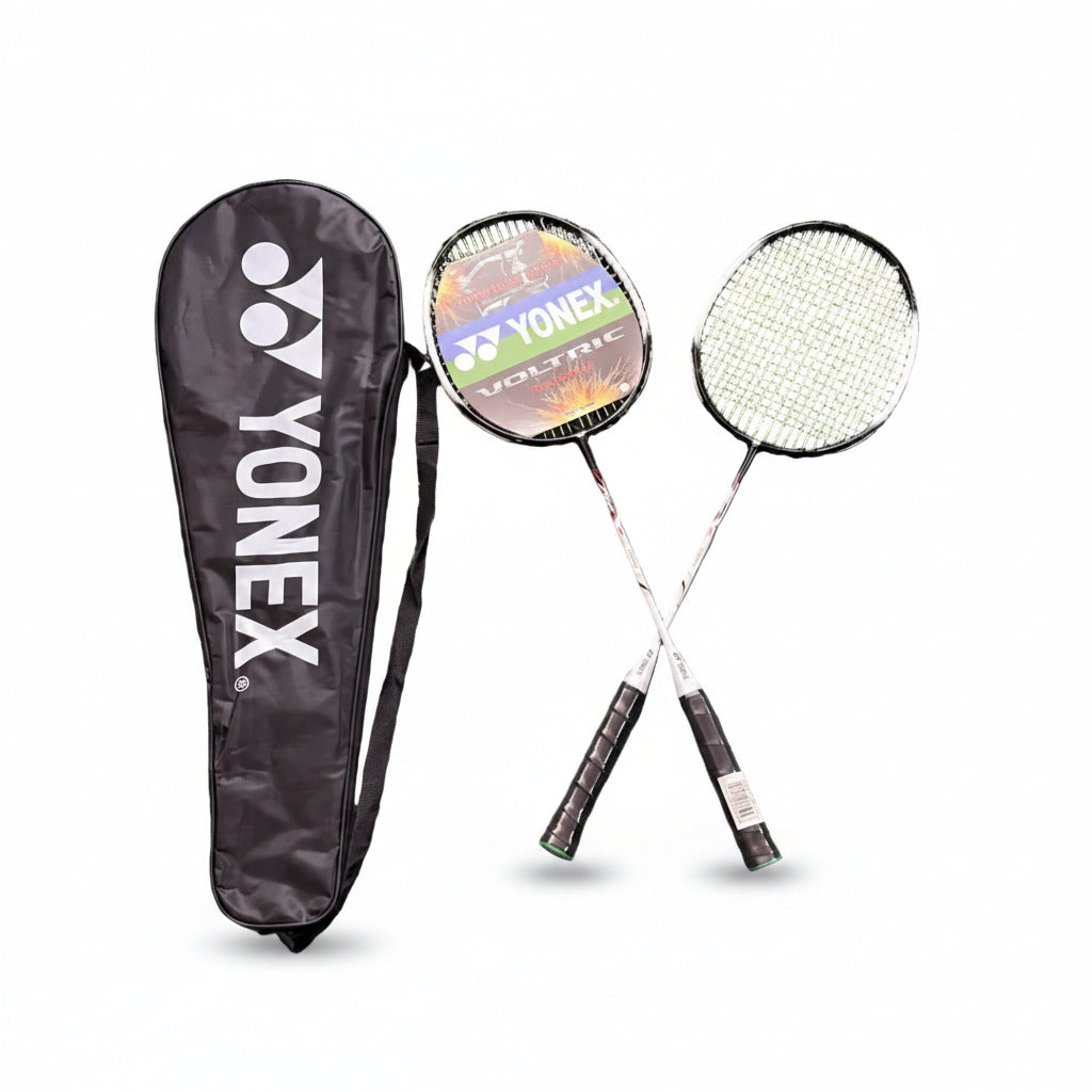 Badminton Racket Black/White #4UG3