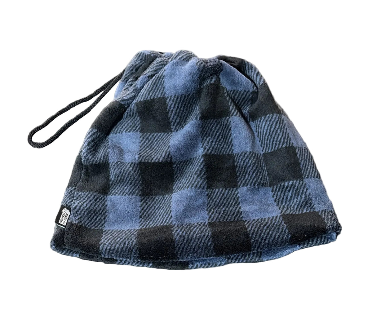 Headgear Adjustable Double-Layer Furr Carreau Navy Blue