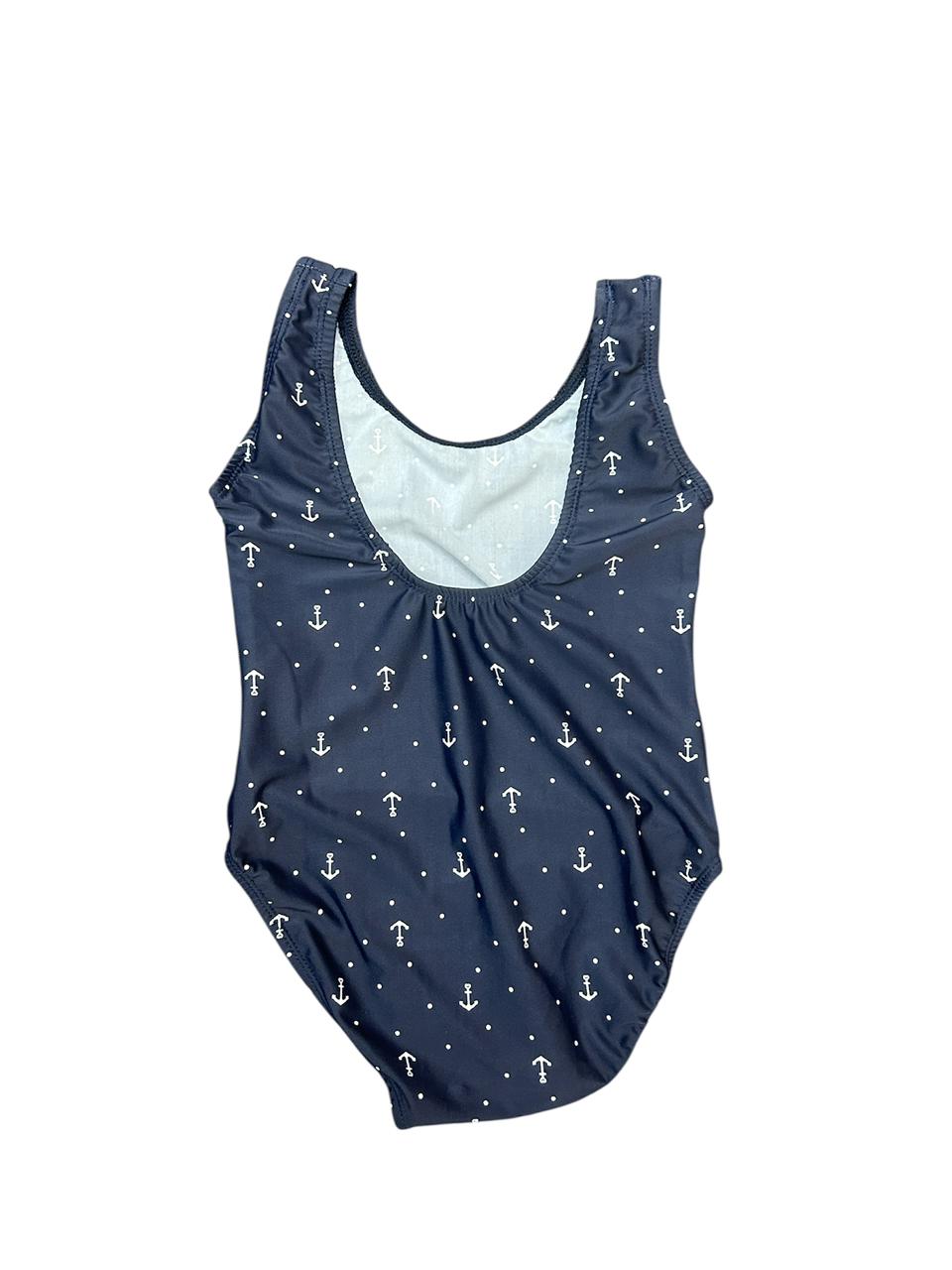 Swimsuit (Maillot) One-Piece - Anchor Navy
