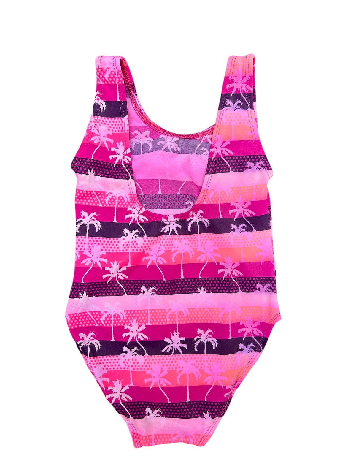 Swimsuit (Maillot) One-Piece - Palm Pink