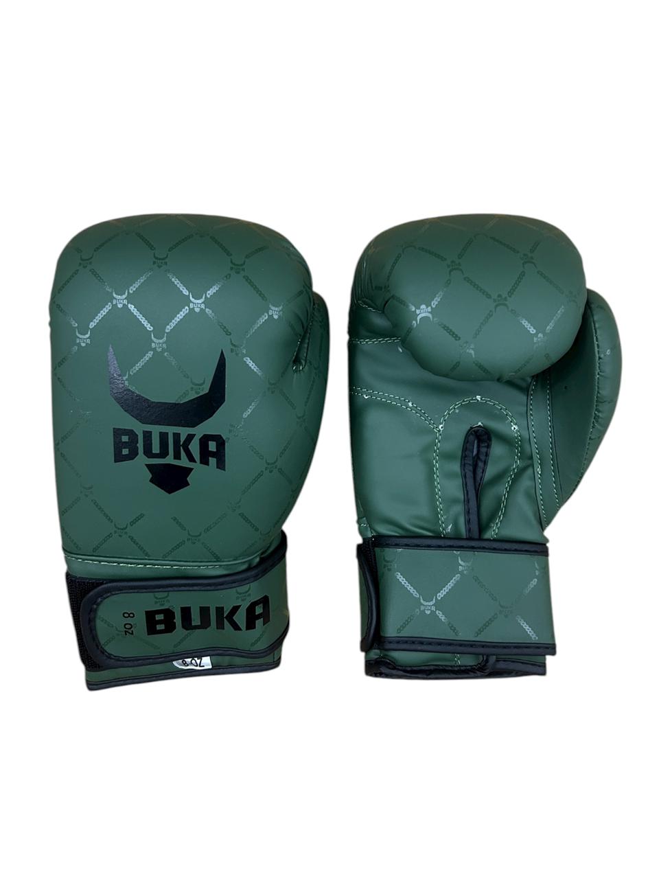 Buka Boxing Gloves color green