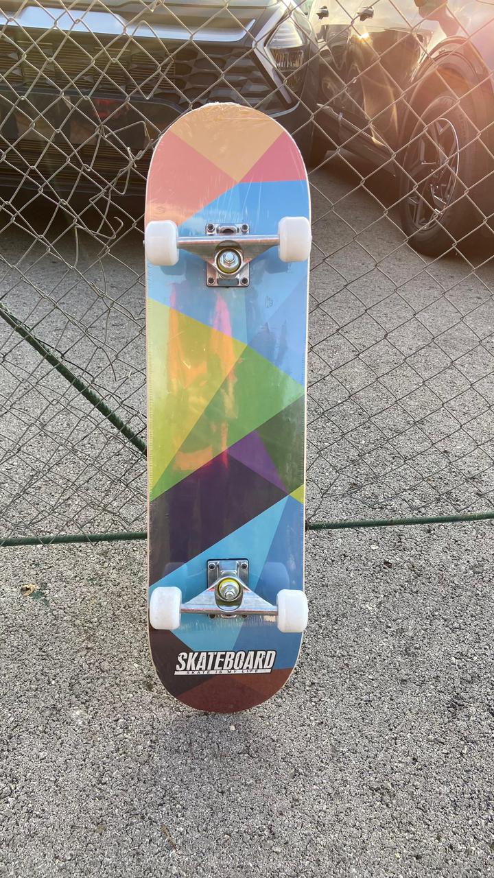 Rightleft Skateboard Multicolor
