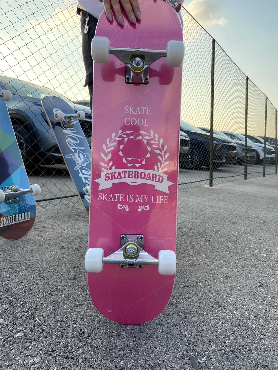 Rightleft Skateboard Cool Pink