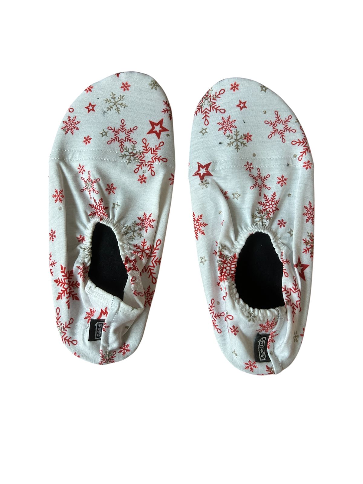 Flexy Slips Lycra Snowflake White
