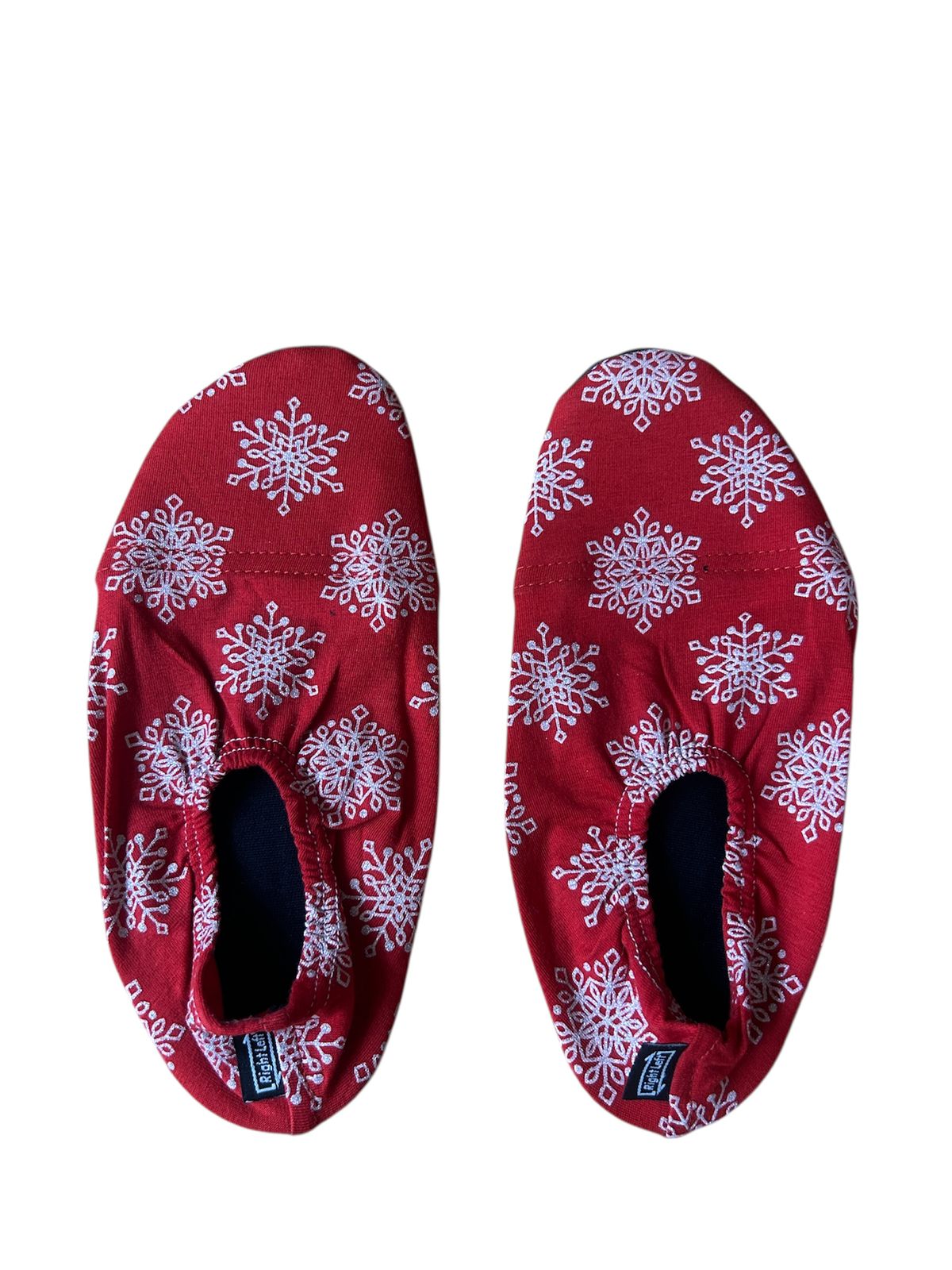 Flexy Slips Lycra Snowflake Red