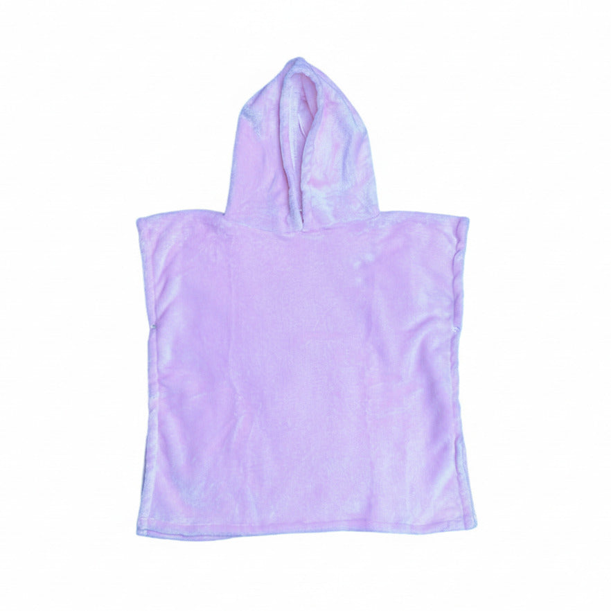Poncho Furr Pink