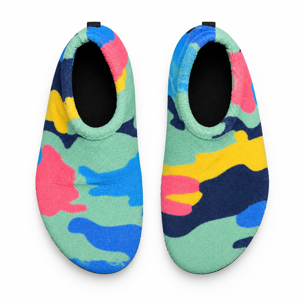 Flexy Slips Fleece Geich Multicolor