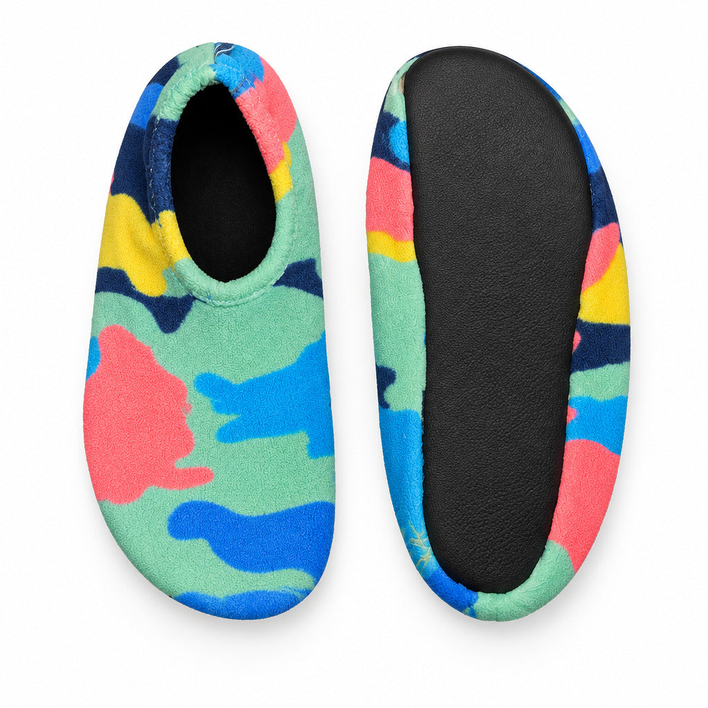 Flexy Slips Fleece Geich Multicolor
