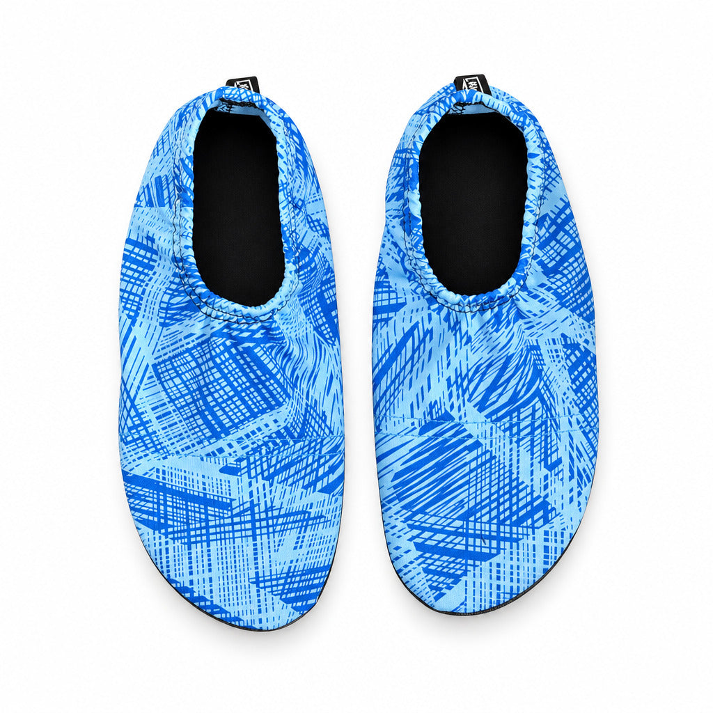Flexy Slips Lycra Blue Lines