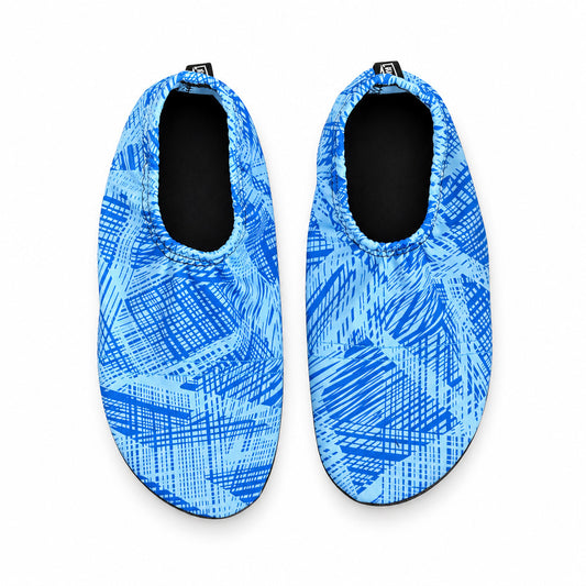 Flexy Slips Lycra Blue Lines