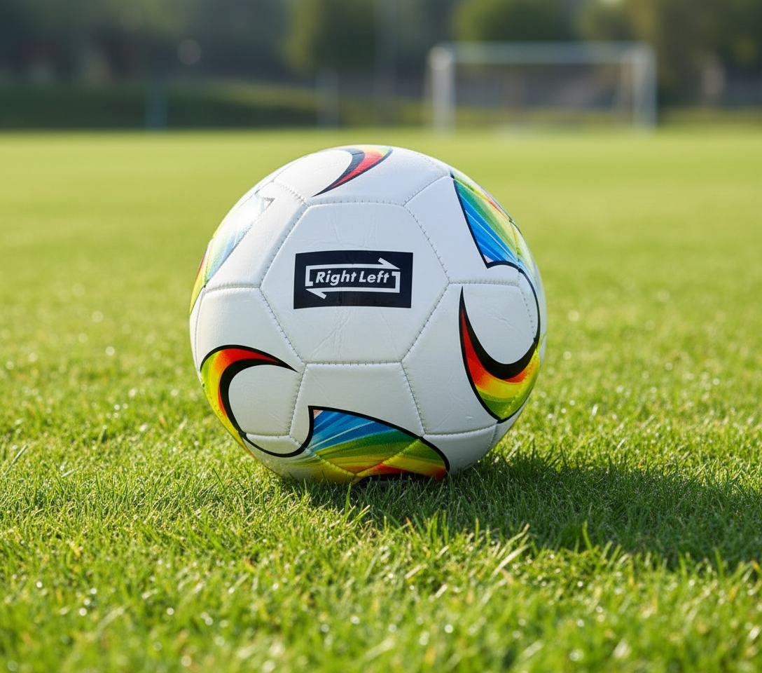 Action shot on grass