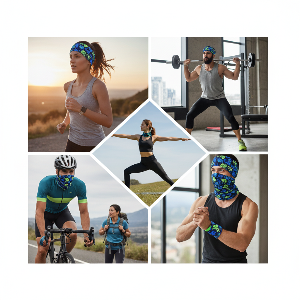 Functional Headgear - Lycra Space Blue