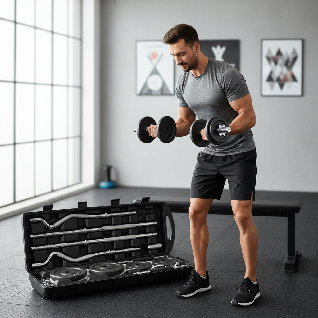 Adjustable Weight Set Lifestyle