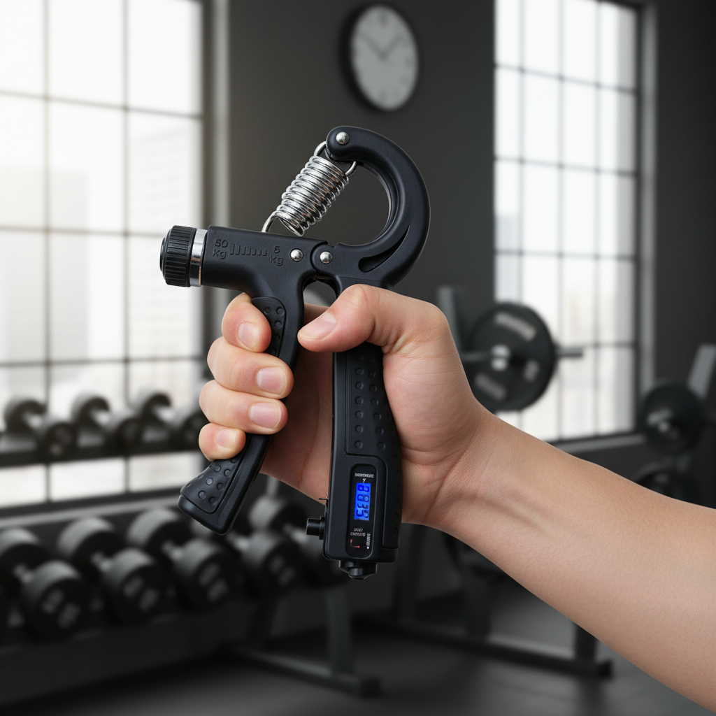 All-Black Hand Grip Strengthener Lifestyle
