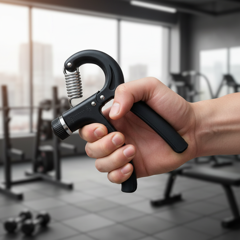 All-Black Hand Grip Strengthener Lifestyle