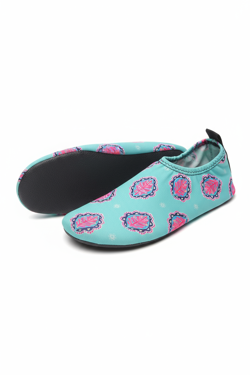 Flexy Slips Lycra Medallion Blue