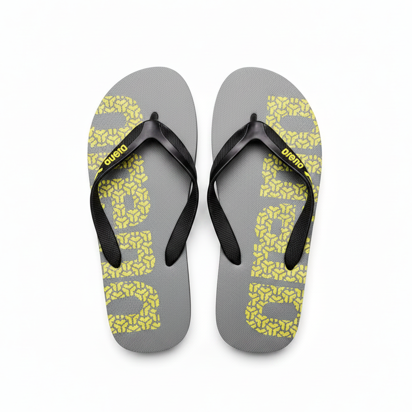 Arena Flip Flops - White Background