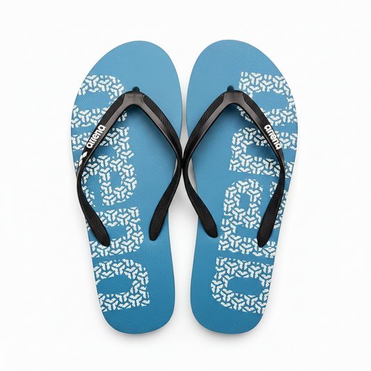Arena Flip Flops White Background