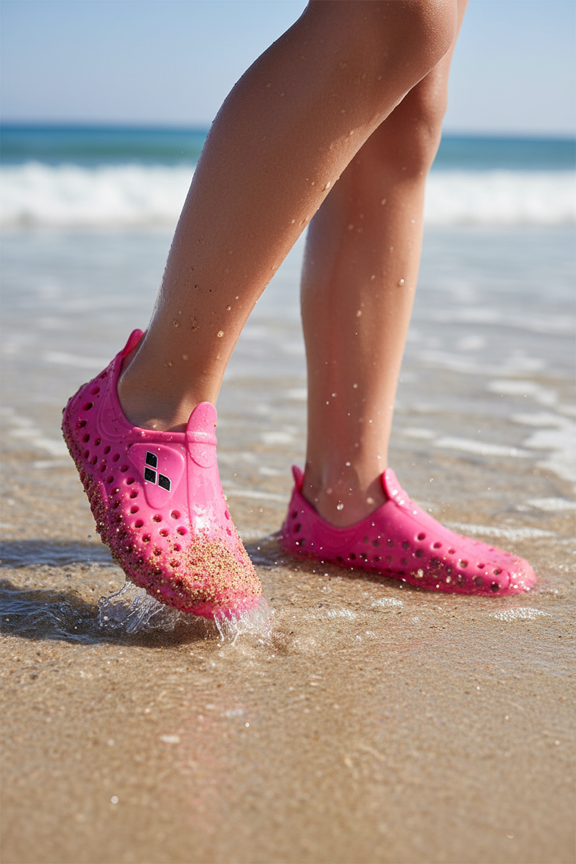 Arena Sharm 2 Pink – Kid Girl at Beach