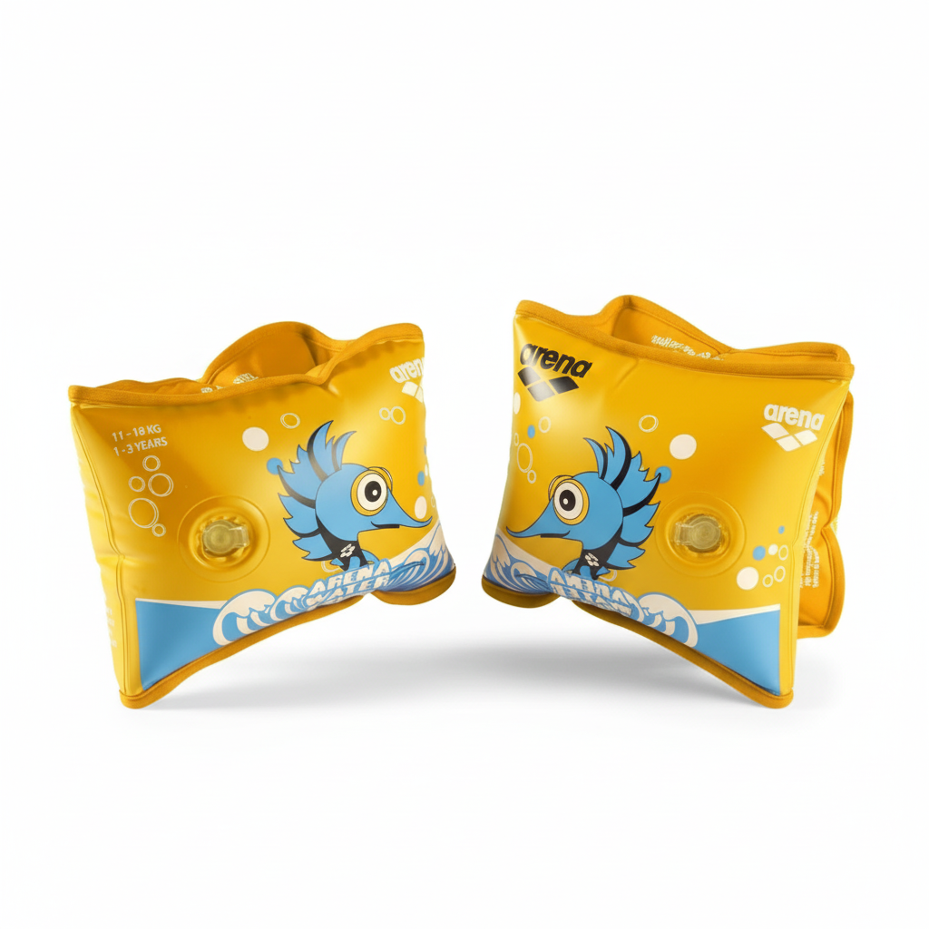 Arena Soft Armbands Punk Yellow Square