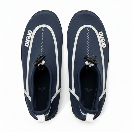 Arena Bow Watershoes Adults Navy/White 1E03070
