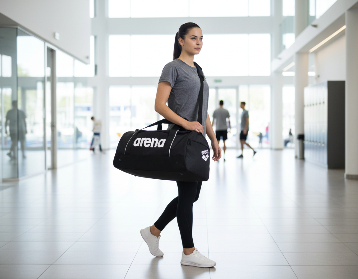 Arena Spiky 2 Bag Medium Black