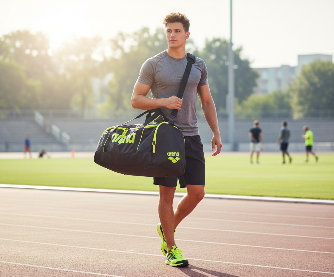 Arena Spiky 2 Bag Small FluoYellow/Black