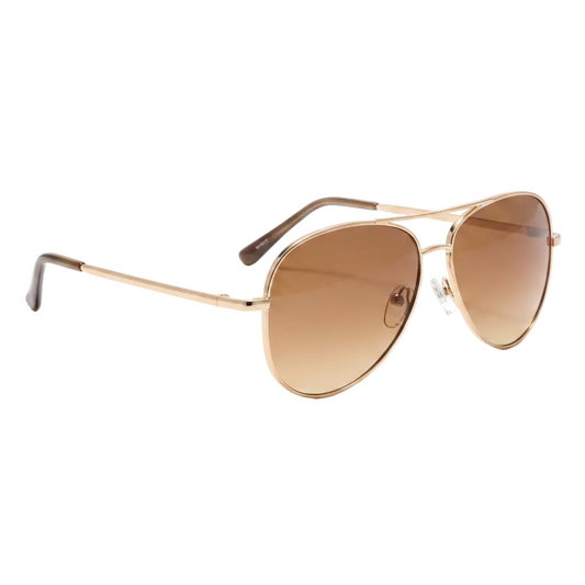 Aviator Sunglasses on White Background