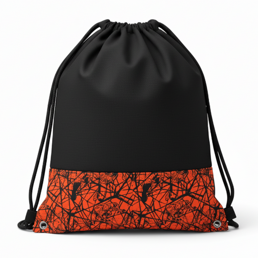 Back view of bag