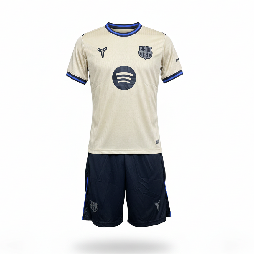 Barcelona Cream Kit - Ghost Mannequin White Background