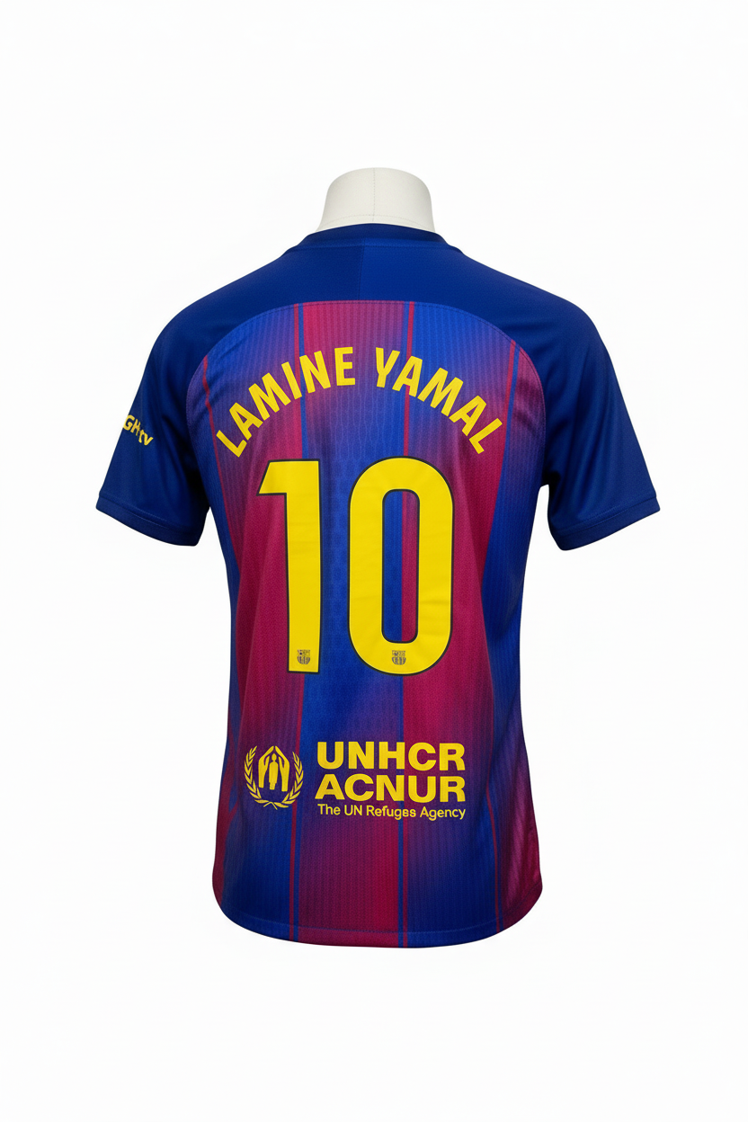 Barcelona Lamine Yamal #10 - No Mannequin Head