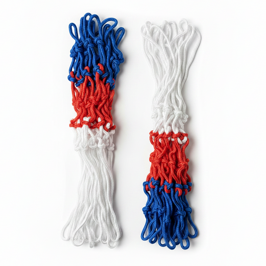 Basketball nets white background