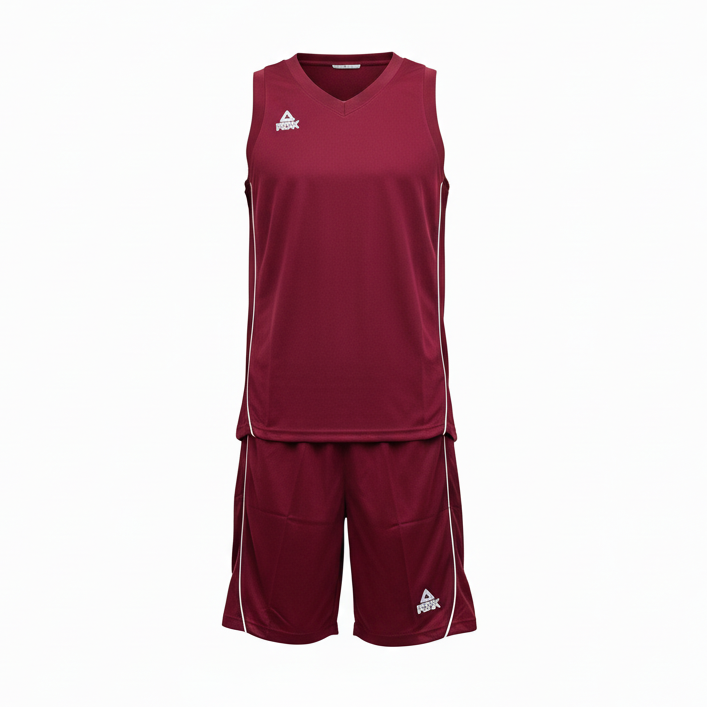 Basketball uniform floating without mannequin