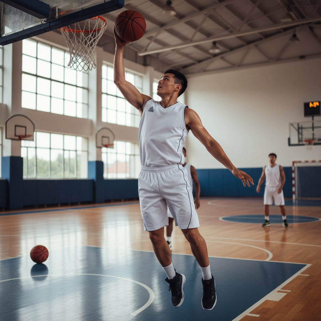 Basketball uniform lifestyle photo
