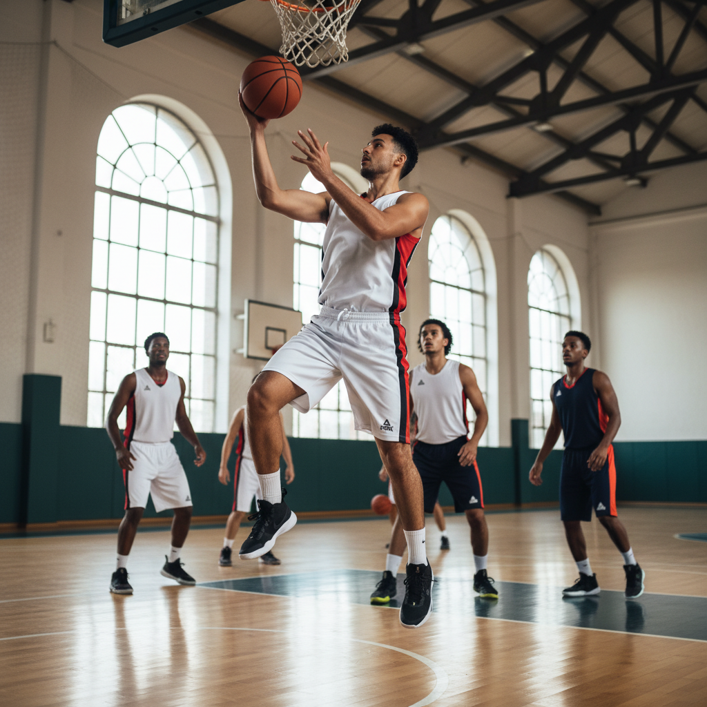 Basketball uniform lifestyle photo