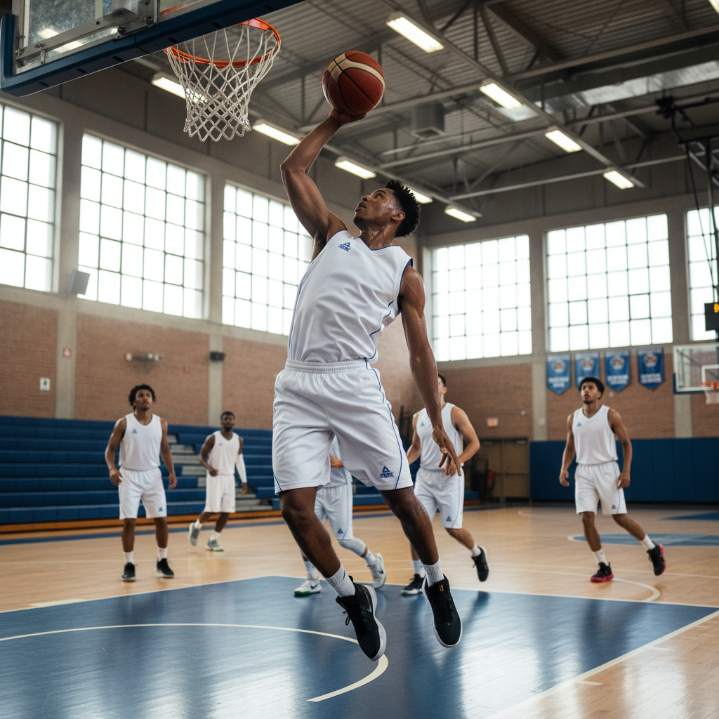 Basketball uniform lifestyle photo