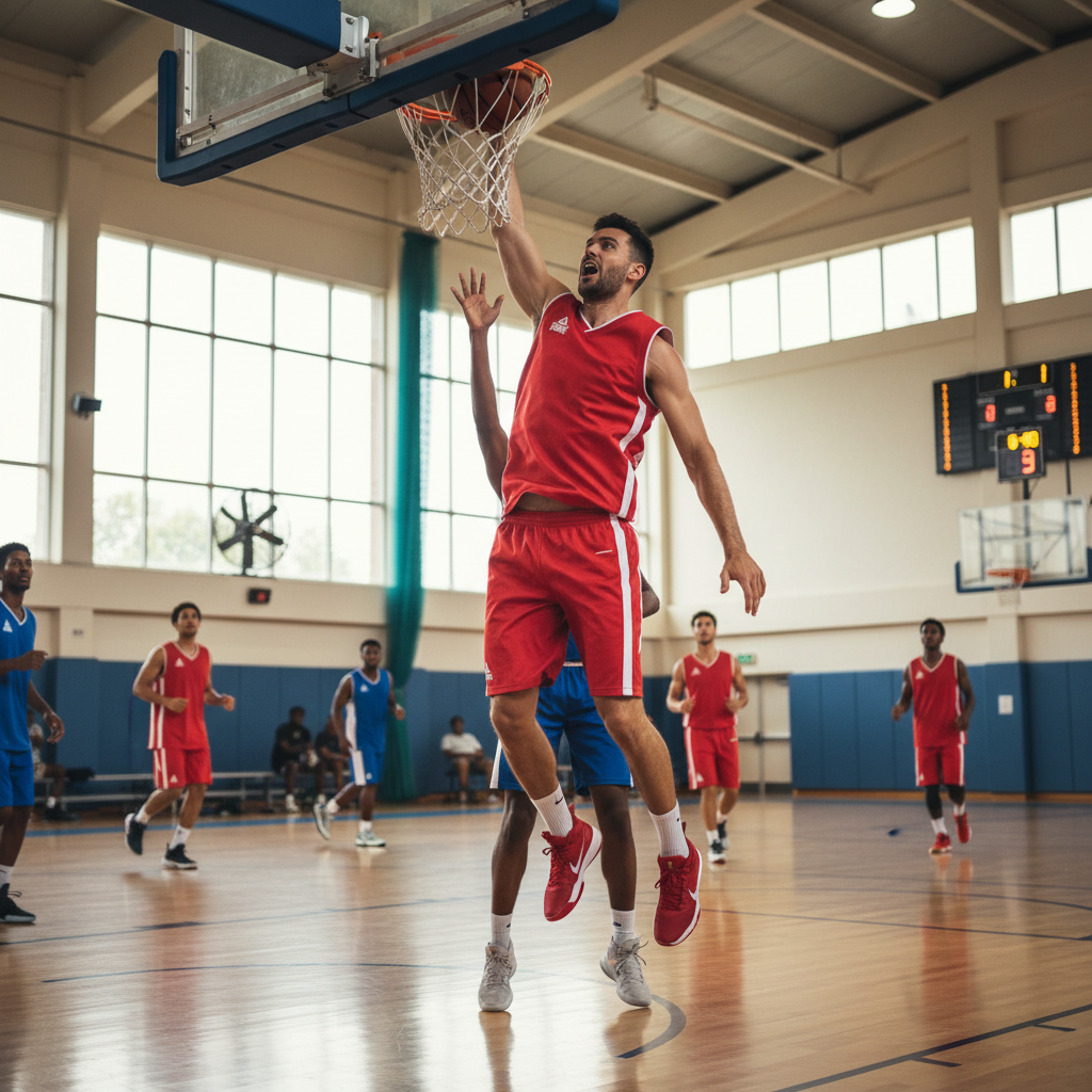 Basketball uniform lifestyle photo
