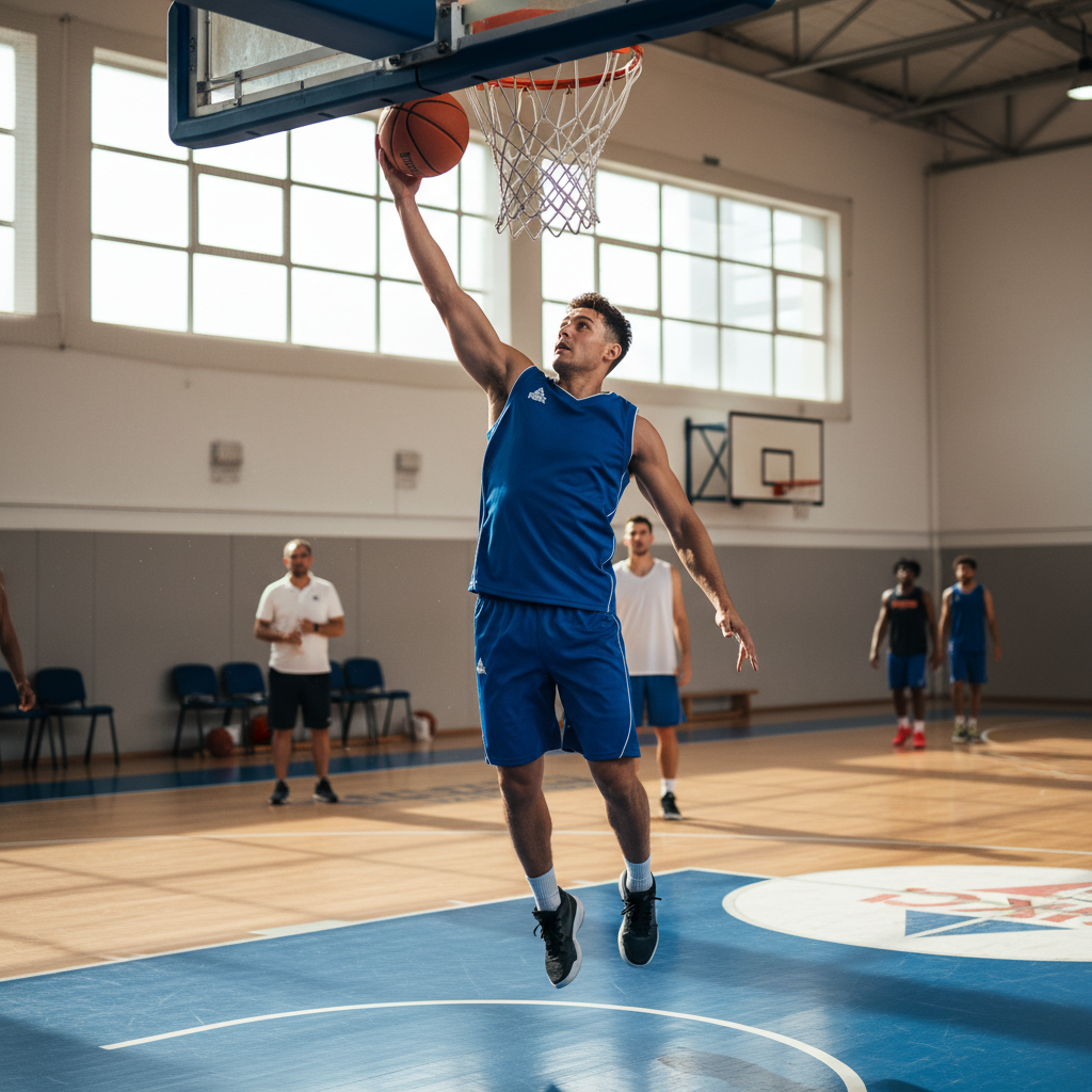 Basketball uniform lifestyle photo