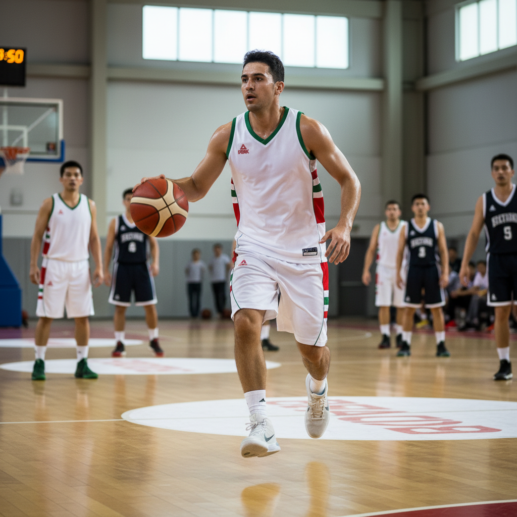 Basketball uniform lifestyle photo