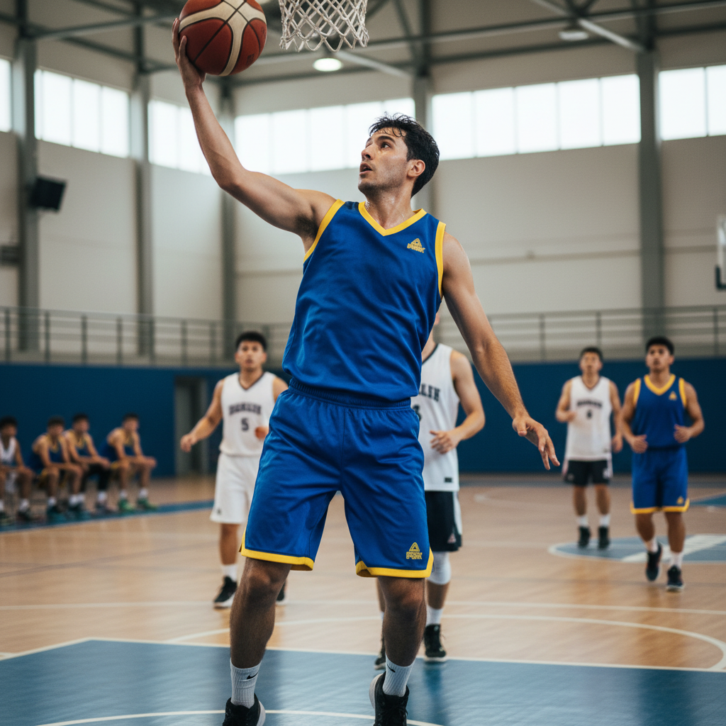 Basketball uniform lifestyle photo