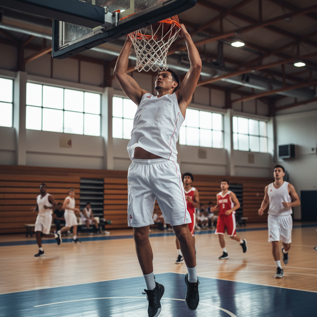 Basketball uniform lifestyle photo