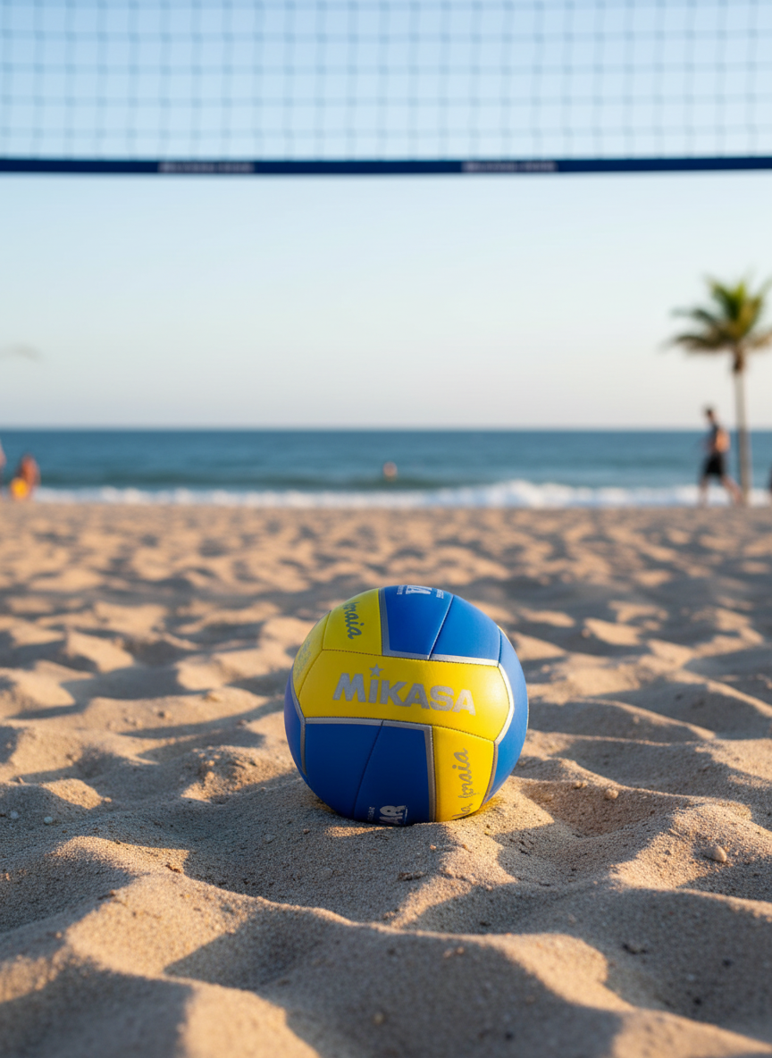 Mikasa Volleyball Blue/Yellow