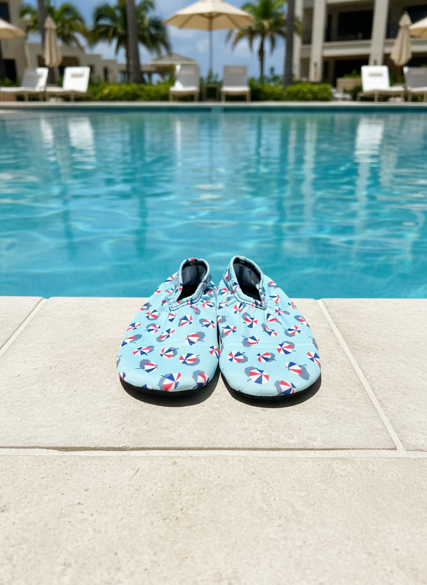 Flexy Slips Lycra Umbrella Blue