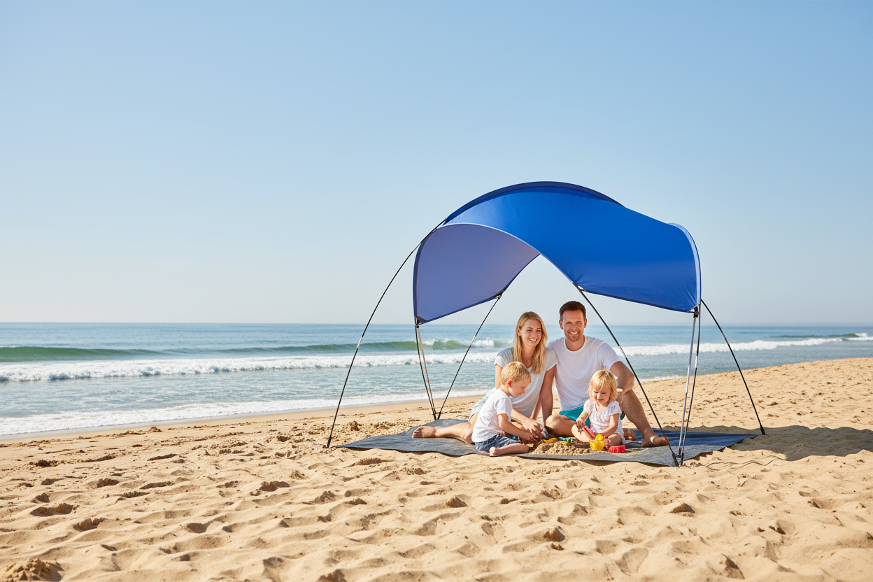 Beach Tent Family Lifestyle