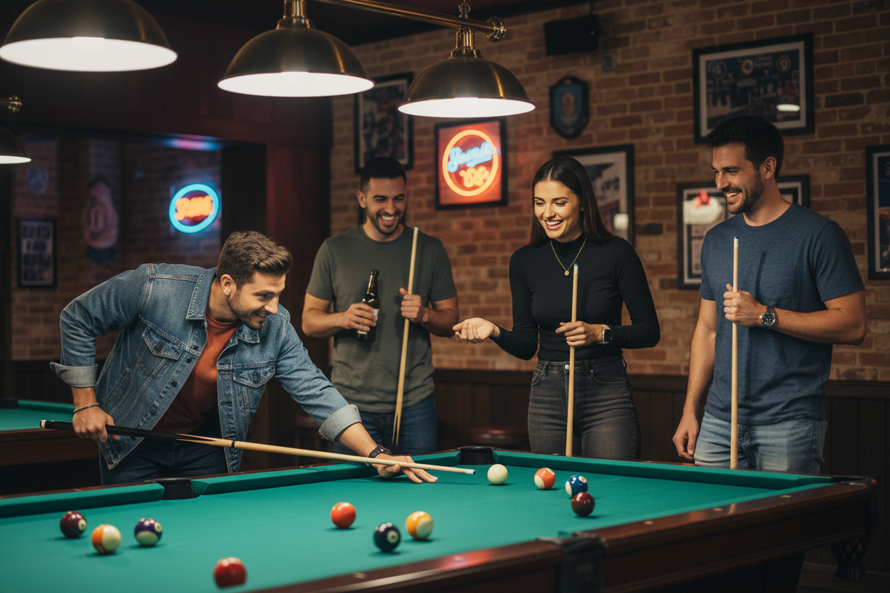 Billiard Cue Team Lifestyle