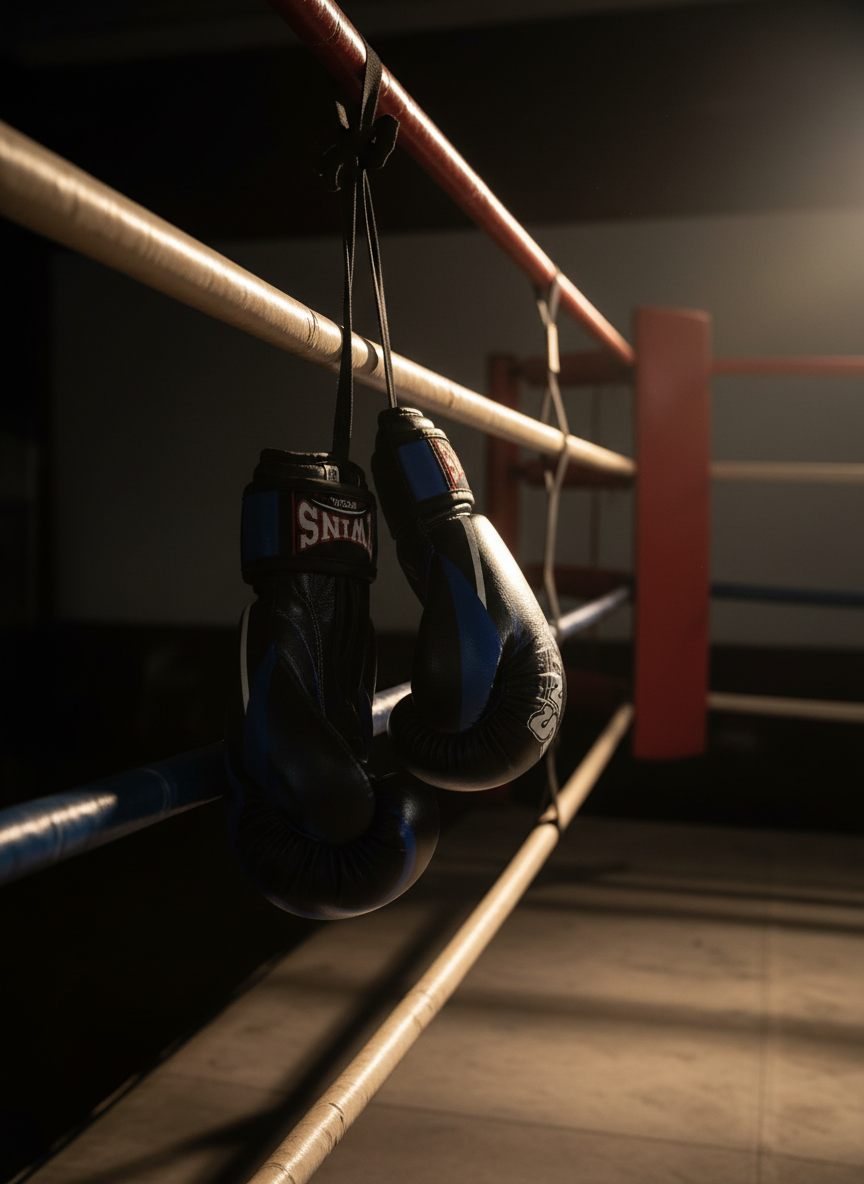 Twins Boxing Gloves color black/blue