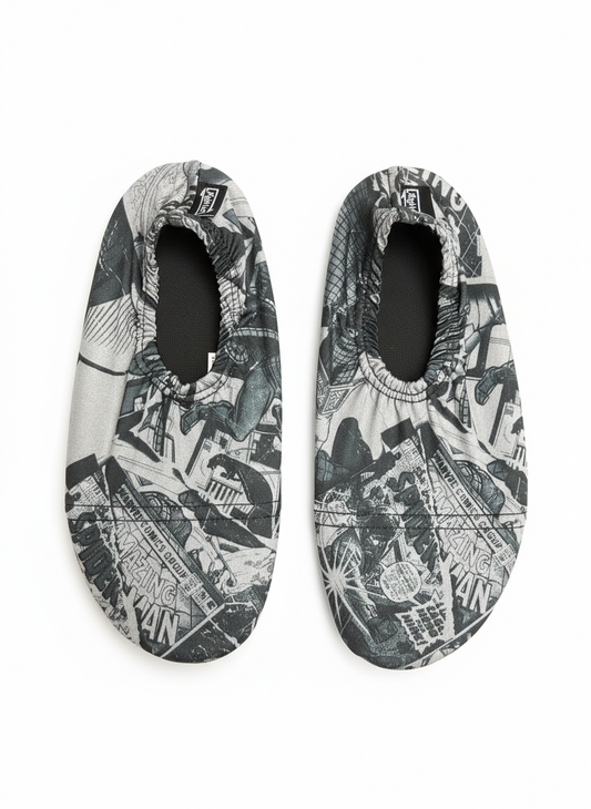 Flexy Slips Lycra Spider Grey