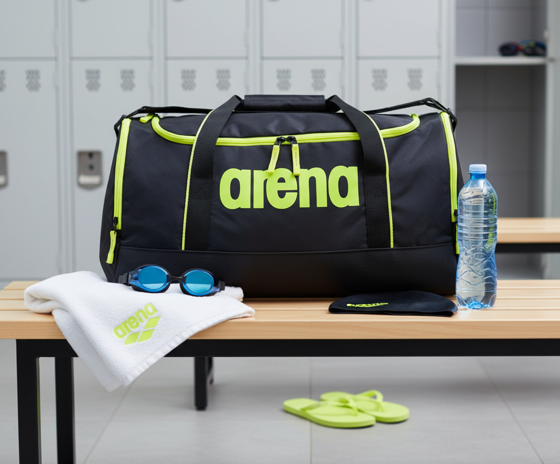 Arena Spiky 2 Bag Small FluoYellow/Black