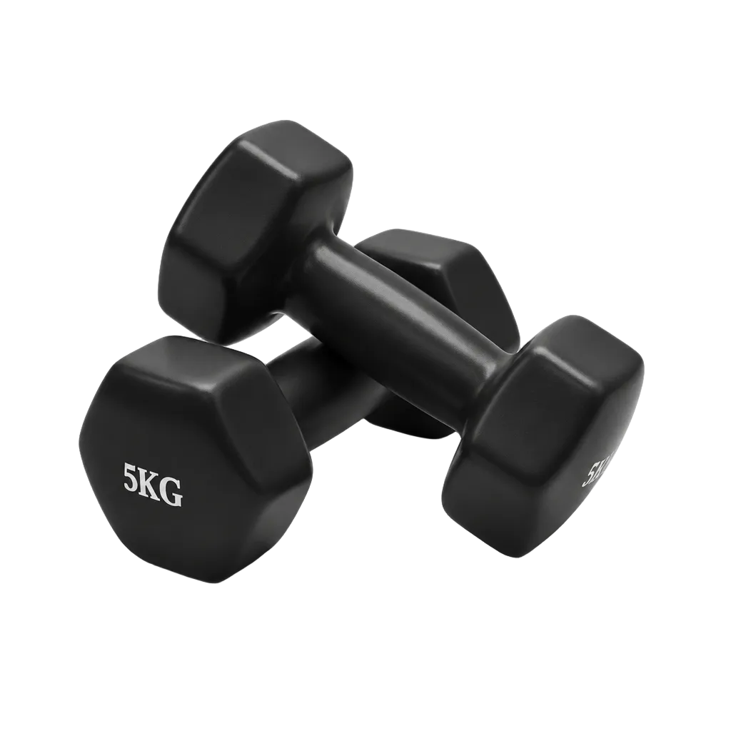 Black dumbbells product image